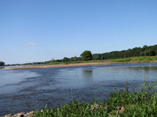 An und auf der Elbe, Juni 2012