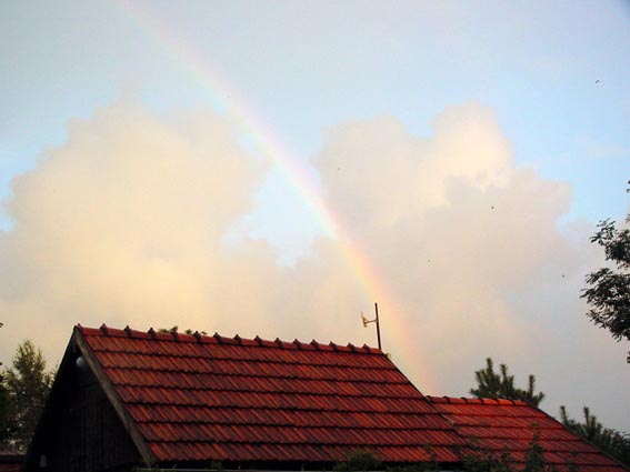 Teetz, Regenbogen