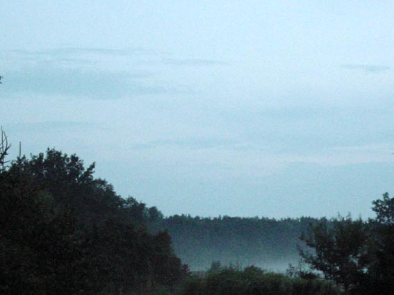 Teetz, Nebel