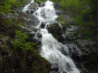 Am Wasserfall in Todtnau, Schweiz, Mai 2005