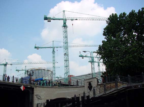 Baustellen in Berlin