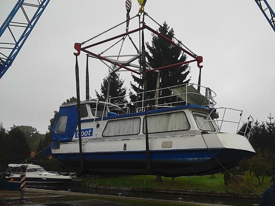 Kranen im Oktober 2014