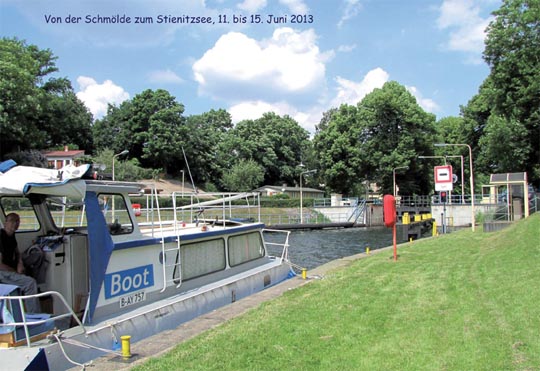 Von der Schmölde zum Stienitzsee, Juni 2013