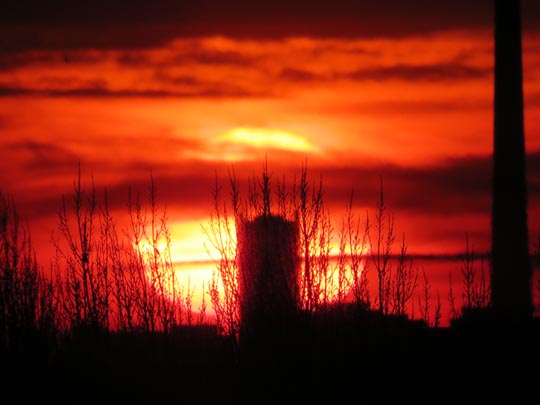 Sonnenaufgang, Dezember 2015