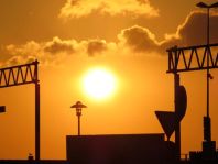 Sonnenuntergang, August 2016