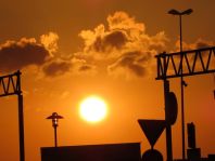 Sonnenuntergang, August 2016