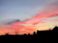 Sonnenuntergang, 1. Januar 2015