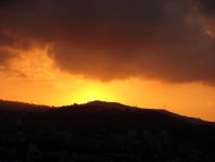Sonnenuntergang, uni 2013, Barcelona