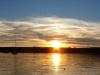 Sonnenuntergang, September 2013
