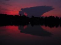 Sonnenuntergang, Juli 2009