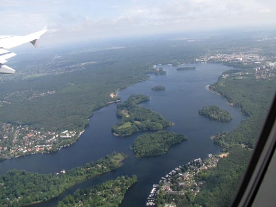 Flug von Tegel nach Barcelona, El Prat de Llobregat