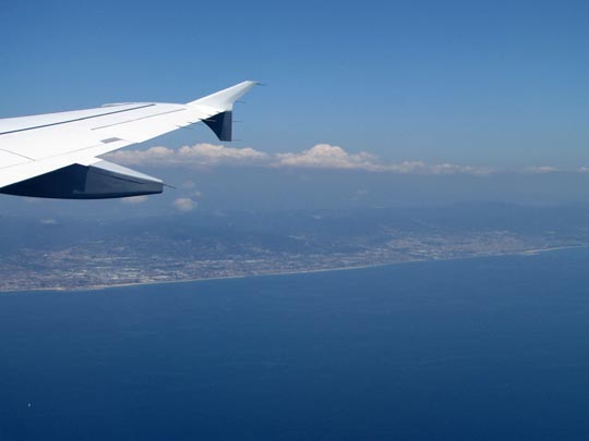 Flug von Tegel nach Barcelona, El Prat de Llobregat