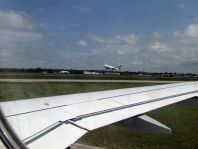 Flug von Tegel nach Barcelona El Prat de Llobregat, Juni 2013