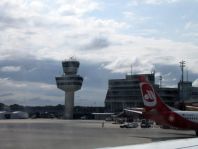 Flug von Tegel nach Barcelona El Prat de Llobregat, Juni 2013