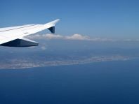 Flug von Tegel nach Barcelona El Prat de Llobregat, Juni 2013