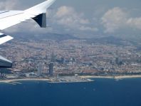 Flug von Tegel nach Barcelona El Prat de Llobregat, Juni 2013