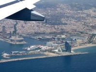 Flug von Tegel nach Barcelona El Prat de Llobregat, Juni 2013