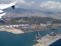 Flug von Tegel nach Barcelona El Prat de Llobregat, Juni 2013