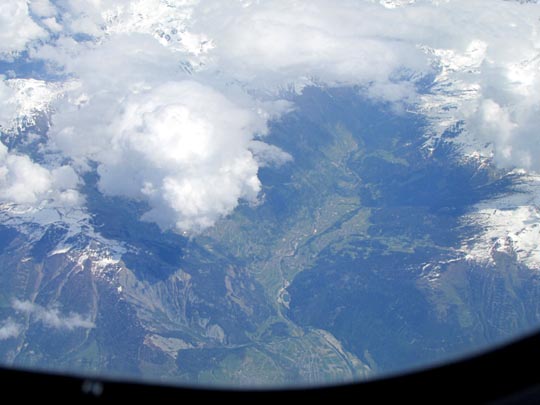 Flug von Barcelona, El Prat de Llobregat, nach Tegel