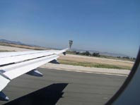 Flug von Barcelona, El Prat de Llobregat, nach Tegel, Juni 2013