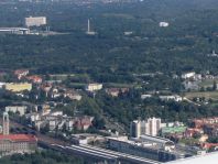 Flug von Barcelona, El Prat de Llobregat, nach Tegel, Juni 2013