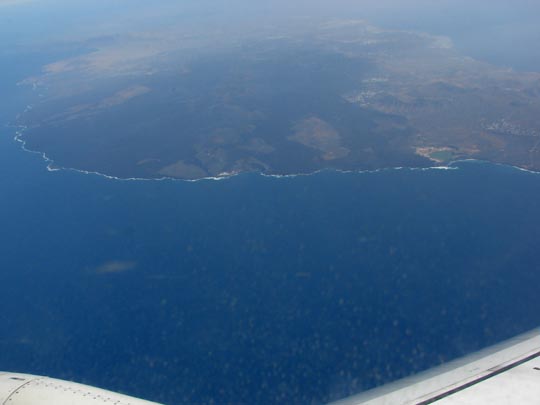 Über den Wolken, Flug von Fuerteventura nach Berlin, Tegel