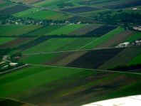 Flug von Berlin nach Wien, September 2007