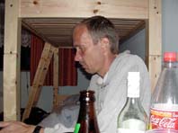 In unserer Unterkunft zu sp&auml;ter Stunde